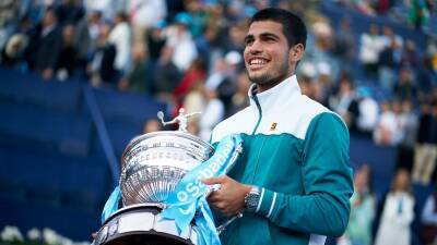 Carlos Alcaraz becomes youngest men's top 10 tennis player since Rafael Nadal