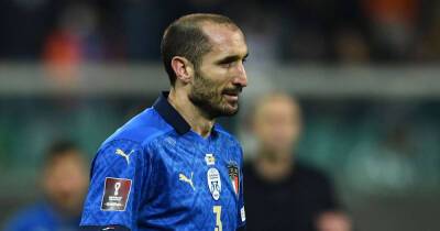 Giorgio Chiellini - Leonardo Bonucci - Juventus veteran Chiellini to retire from Italy duty after Argentina clash in June - msn.com - Qatar - Germany - Italy - Argentina -  Athens - London