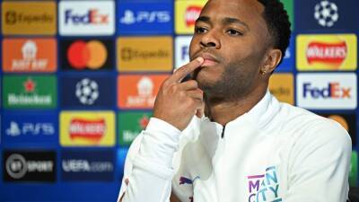 Raheem Sterling says discussing Man City future before Real Madrid game would be 'selfish'