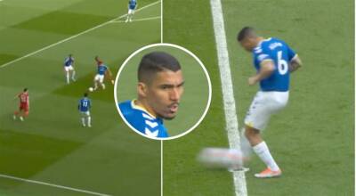 Liverpool vs Everton: Sky Sports release video showing Allan's attempted passes