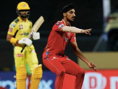 Punjab Kings - Arshdeep Singh - Watch: Arshdeep Singh's Celebration After Dismissing Mitchell Santner In IPL 2022 Goes Viral - sports.ndtv.com - New Zealand - county Mitchell -  Chennai