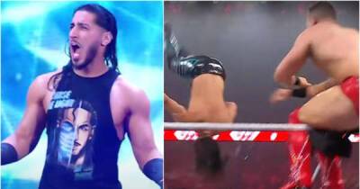 Three months after asking to leave WWE, Mustafa Ali returned on Raw last night