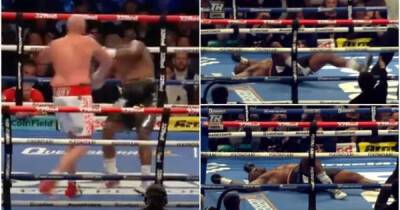 Tyson Fury - Francis Ngannou - New footage emerges that shows Dillian Whyte's head DIDN'T bounce off the canvas whatsoever - msn.com
