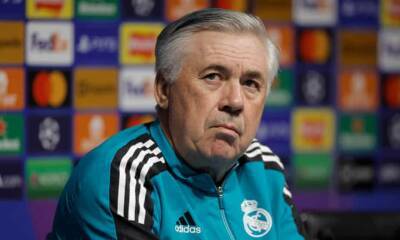 Real Madrid’s Champions League record is ‘positive burden’, says Carlo Ancelotti