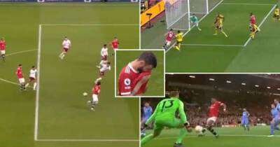 Eye-opening video shows how Bruno Fernandes has been let down by Man Utd teammates