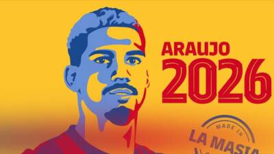 Ronald Araújo - Araújo, renovado - en.as.com -  Boston - Uruguay