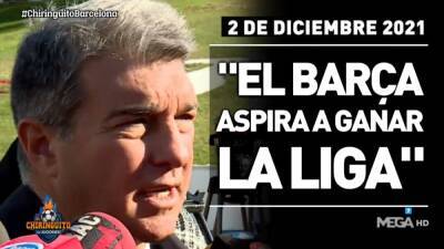 Lo que ha molestado a la plantilla del Barça de Laporta según El Chiringuito