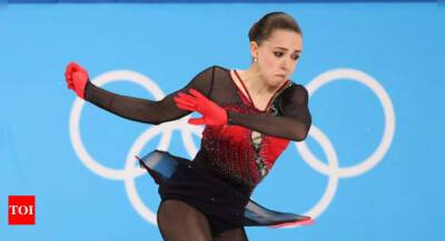 Vladimir Putin - Kamila Valieva - Putin says Valieva's figure skating performances could not be achieved with doping - timesofindia.indiatimes.com - Russia - Beijing