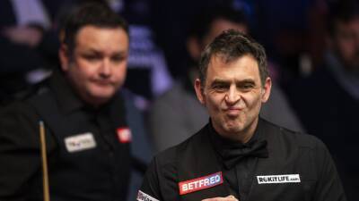 Ronnie O’Sullivan and Mark Williams each take command of their quarter-finals