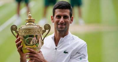 Djokovic and unvaccinated players to be allowed to play Wimbledon