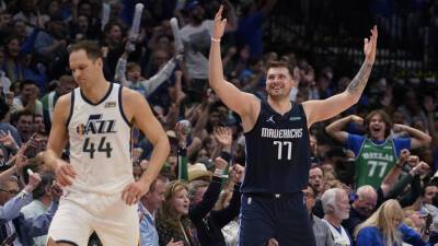 Luka Doncic scores 33, Mavs rout Jazz 102-77 for 3-2 series lead