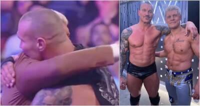 Randy Orton - Wwe Raw - Cody Rhodes - Randy Orton: Cody Rhodes' emotional reunion with WWE legend on Raw - givemesport.com