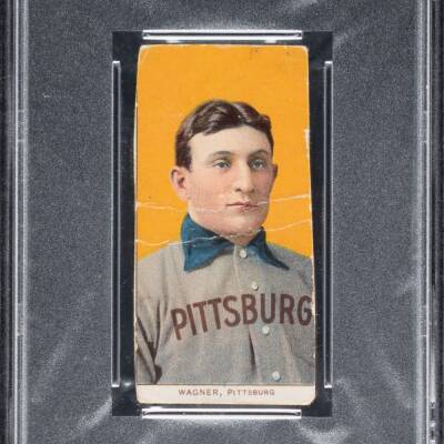 Damaged T206 Honus Wagner card sells for $1,528,066 at auction - espn.com