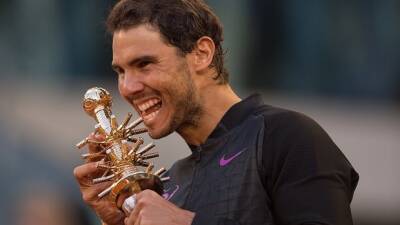 Nadal to play in upcoming Madrid Open after 1-month absence with rib injury