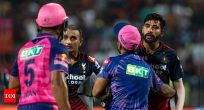 IPL 2022: Face-off between Riyan Parag and Harshal Patel in RCB vs RR match - timesofindia.indiatimes.com -  Bangalore