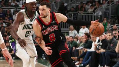 Nikola Vucevic - Report: Zach LaVine out for Bulls-Bucks Game 5 (coronavirus protocols) - nbcsports.com - Usa -  Tokyo - county Bucks -  Chicago -  Milwaukee