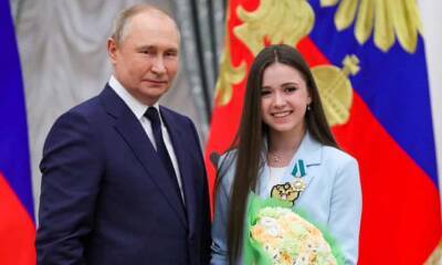 Vladimir Putin defends Kamila Valieva and hits out at bans on Russian athletes