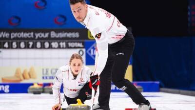 Canadian curlers 2nd in Group B at mixed doubles worlds after lopsided wins