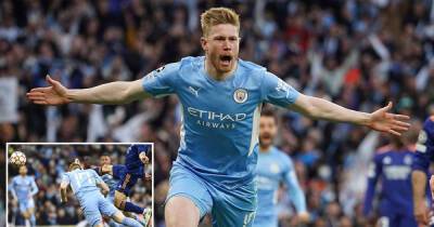 Kevin De-Bruyne - Kevin De Bruyne scores just 94 seconds in against Real Madrid - msn.com - Manchester