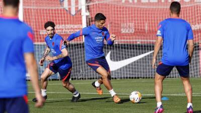 Simeone prueba con Griezmann y Suárez y sin Koke para Bilbao