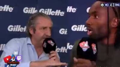 De lo más tenso que se recuerda: Pedrerol y Balboa a gritos durante el partido - en.as.com - Madrid