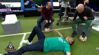 Directa al Top-3 de entradas gloriosas de Roncero: por los suelos y "resucitando" - en.as.com - Madrid