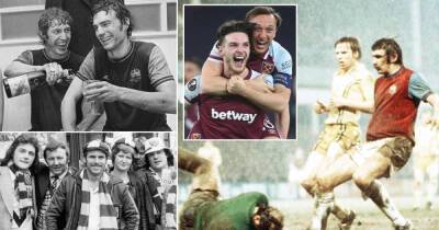 Mark Noble - London Stadium - West Ham inflicted a horrible night on frightened Frankfurt in 1976 - msn.com - Germany - county Brooke