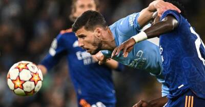 Ruben Dias denies Man City frustration after Real Madrid Champions League thriller