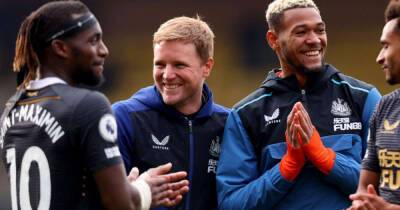 Eddie Howe - Kieran Trippier - Chris Wood - Bruno Guimaraes - Jurgen Klopp - Steve Bruce - Louis Saha - Matt Targett - Dan Burn - Newcastle manager Howe backed to beat Pep, Klopp to award after doing ‘amazing job’ - msn.com - county Thomas