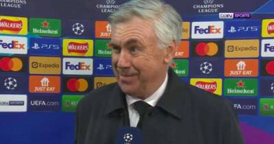 Carlo Ancelotti's response to Antonio Rudiger question after Man City 4-3 Real Madrid was gold