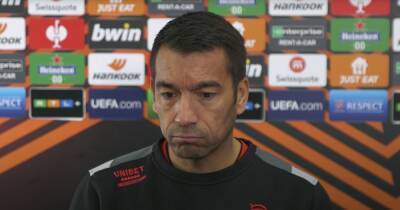 Every word of Gio van Bronckhorst's Rangers press conference as Fashion Sakala question sparks bemused 'big plane' quip