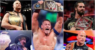 The WWE Superstars with the most world title wins since 2000