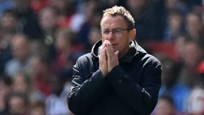 Ralf Rangnick says Manchester United 'need to be realistic' about Champions League talk