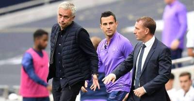 Brendan Rodgers - Jamie Vardy - Jonny Evans - Rodgers heaps praise on ‘one of the greats’ Mourinho ahead of Conference League showdown - msn.com - Portugal