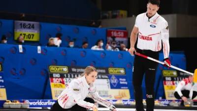 Eve Muirhead - Canada clinches playoff spot at mixed doubles worlds with victory over England - cbc.ca - Scotland - Usa - Australia - Canada - Norway - county Geneva