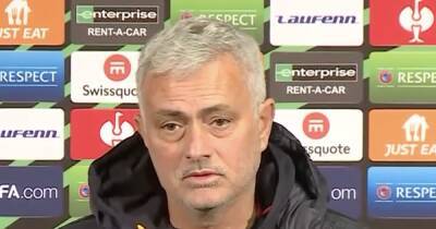 Jose Mourinho's snappy response when asked if he had any advice for Erik ten Hag at Man United