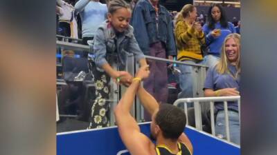 Esto de Curry con su hija les va a ablandar un poco - en.as.com - Madrid