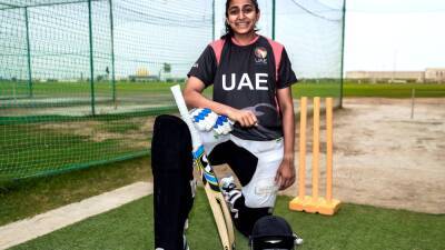 Esha Oza dreaming big after record-breaking batting exploits for UAE