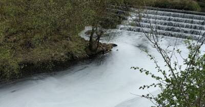 Investigation underway after pollution turns River Irwell 'foamy'