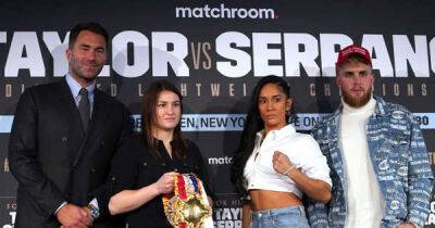 Eddie Hearn - Katie Taylor - Amanda Serrano - Katie Taylor vs Amanda Serrano one of biggest fights of all time, Eddie Hearn claims - msn.com - Manchester - Ireland - New York - Puerto Rico