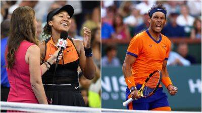 Naomi Osaka - Rafael Nadal - Naomi Osaka jokes she might copy Rafael Nadal and play left-handed - givemesport.com - France - Spain - Madrid - Japan