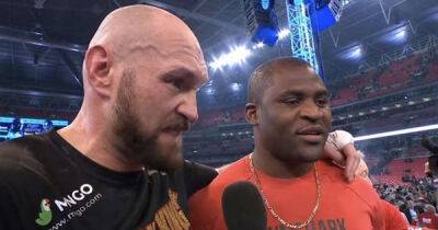 Tyson Fury warned fight with UFC star Francis Ngannou is unlikely to happen