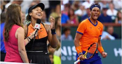 Naomi Osaka - Rafael Nadal - Naomi Osaka jokes she might play left-handed to copy tennis legend - msn.com - France - Spain - Madrid - Japan