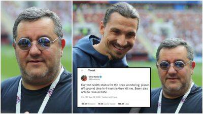 Paul Pogba - Marco Verratti - Fabrizio Romano - Gianluigi Donnarumma - Mino Raiola: Agent's Twitter account confirms he is still alive after death claims - givemesport.com - Italy