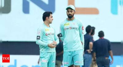 Gautam Gambhir - 'Guru' Gambhir using his 'KKR template' to give second wind to KL Rahul's captaincy ambitions - timesofindia.indiatimes.com - India -  Delhi
