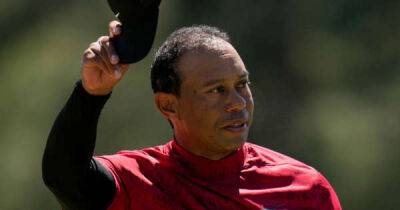 Woods has practice round at Southern Hills ahead of PGA Championship