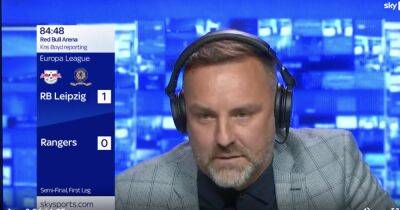 Allan Macgregor - Sky Sports News - Kris Boyd - Kris Boyd suffers Rangers TV nightmare as wind up spectacularly backfires before Leipzig winner - dailyrecord.co.uk - Germany