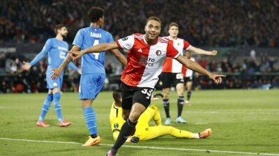 Feyenoord lead Marseille 3-2 after first leg of Europa Conference League semis