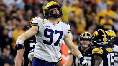 Detroit Lions take Michigan DE Aidan Hutchinson with No. 2 overall pick in NFL draft