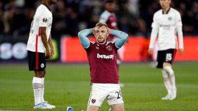 West Ham's big European night ends in defeat against Frankfurt